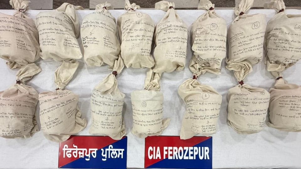 Smuggler arrested with 15 kg heroin in Ferozepur connection with Kapurthala jail
