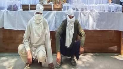 पकड़े गए आरोपी।