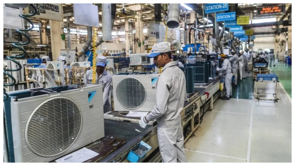 PLI scheme is a key driver of manufacturing providing employment to 12 lakh people says government data
