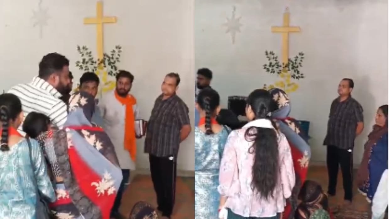 Activists of Hindu organizations created ruckus alleging religious conversion in Shahjahanpur