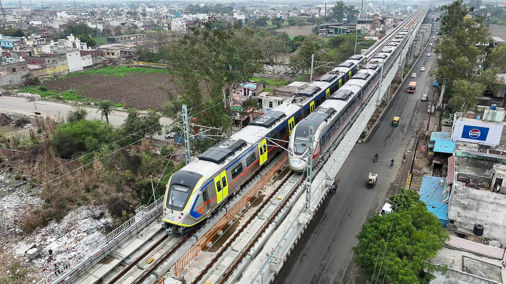 NCRTC introduces high-speed Catenary Maintenance Vehicle for Namo Bharat Corridor