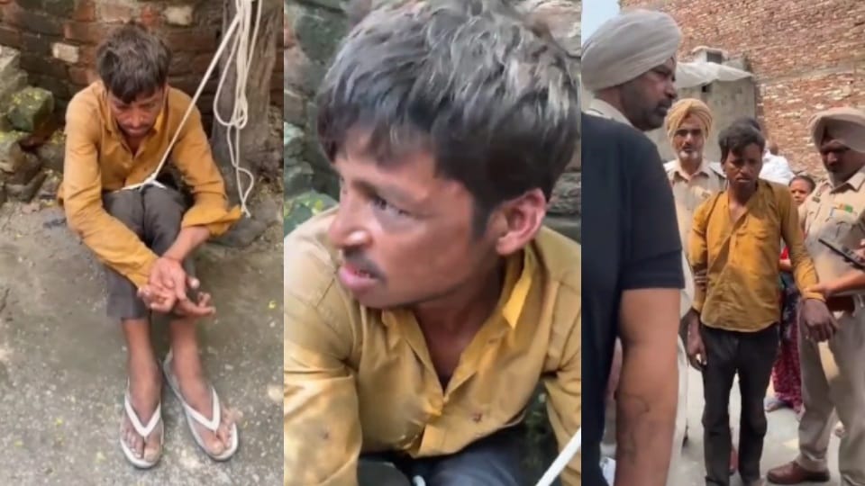 Women beat up young man who misbehaved with four year girl child in Jalandhar