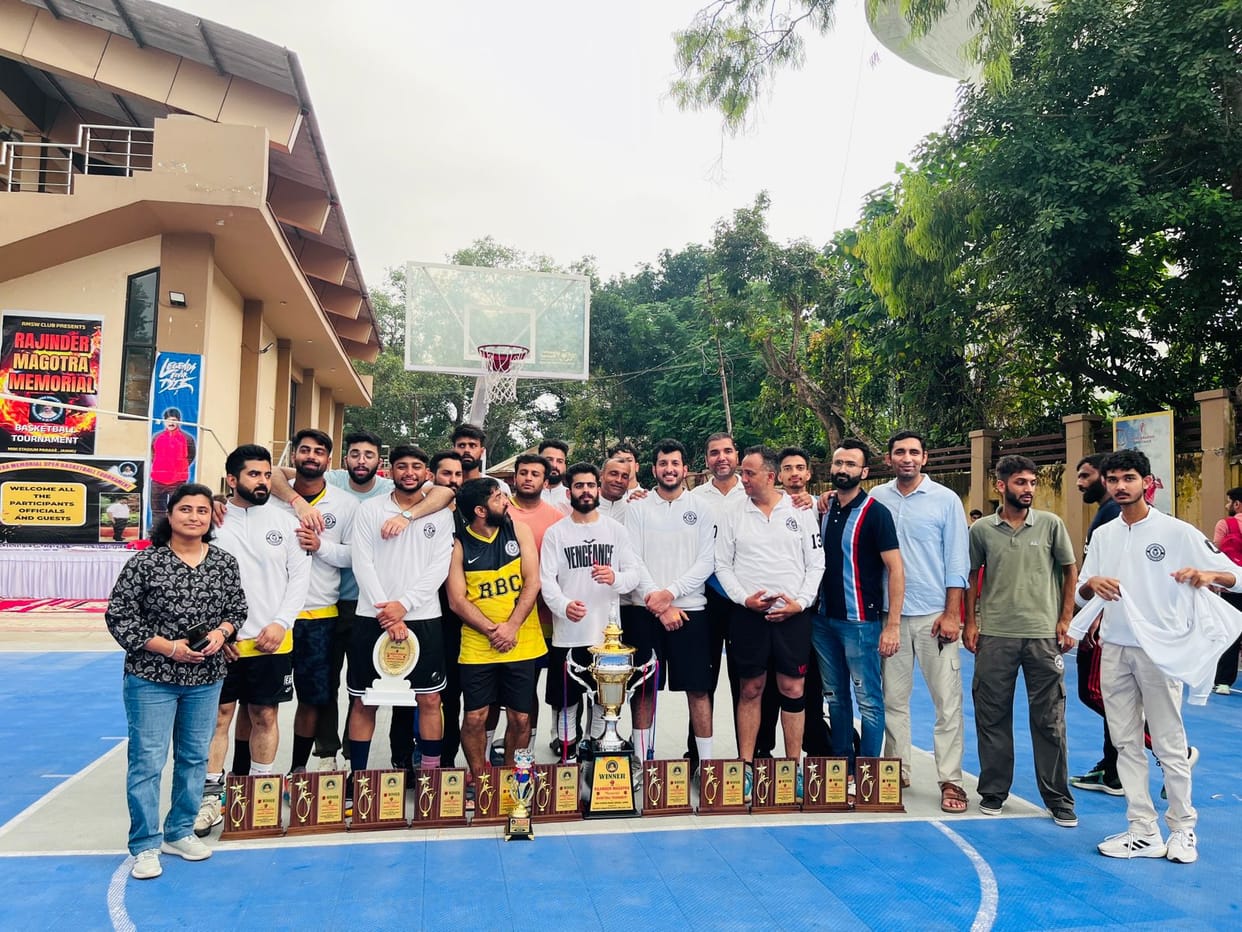 Jammu Kashmir: RbB dominates basketball tournament, team wins by 30 points in the final