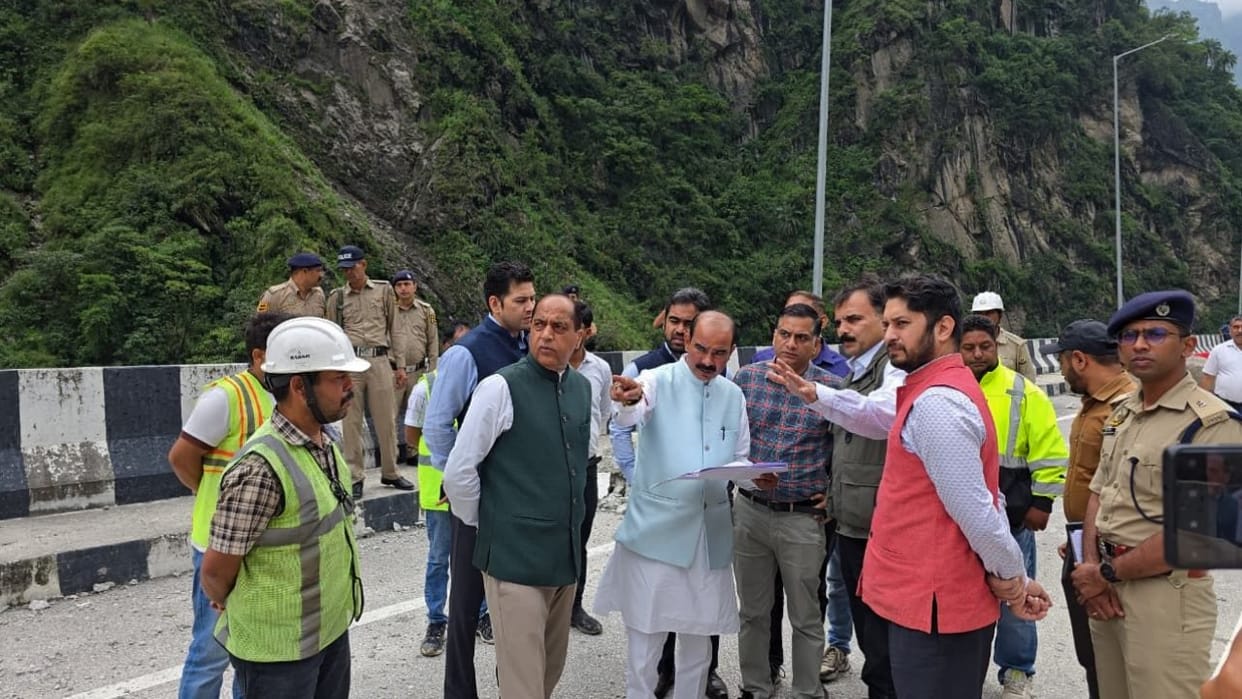 Himachal: Tamta said- will not tolerate negligence in construction, Kiratpur-Manali fourlane will open by 20