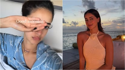 Ananya Panday Debut In vlog making shares first video from Maldives says My first attempt