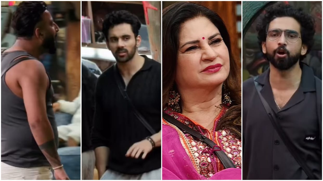 Shehbaz badesha and abhishek bajaj fight in bigg boss 19 amaal malik fires on kunickaa sadanand