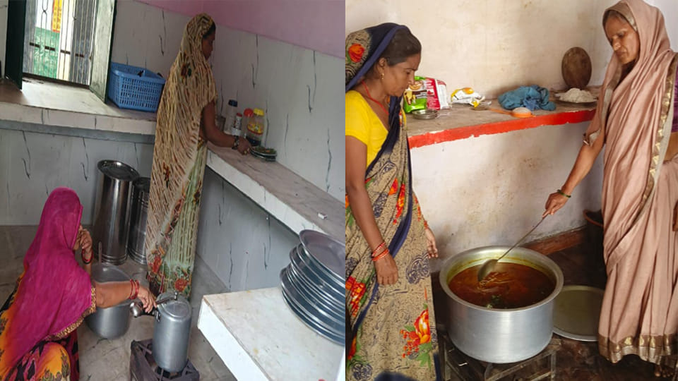 UP: Hygiene budget in mid day meal is digested, cooks prepare food without safety kit
