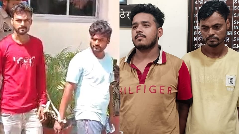 UP: Incidents of robbery and theft in Sambhal revealed, five accused arrested