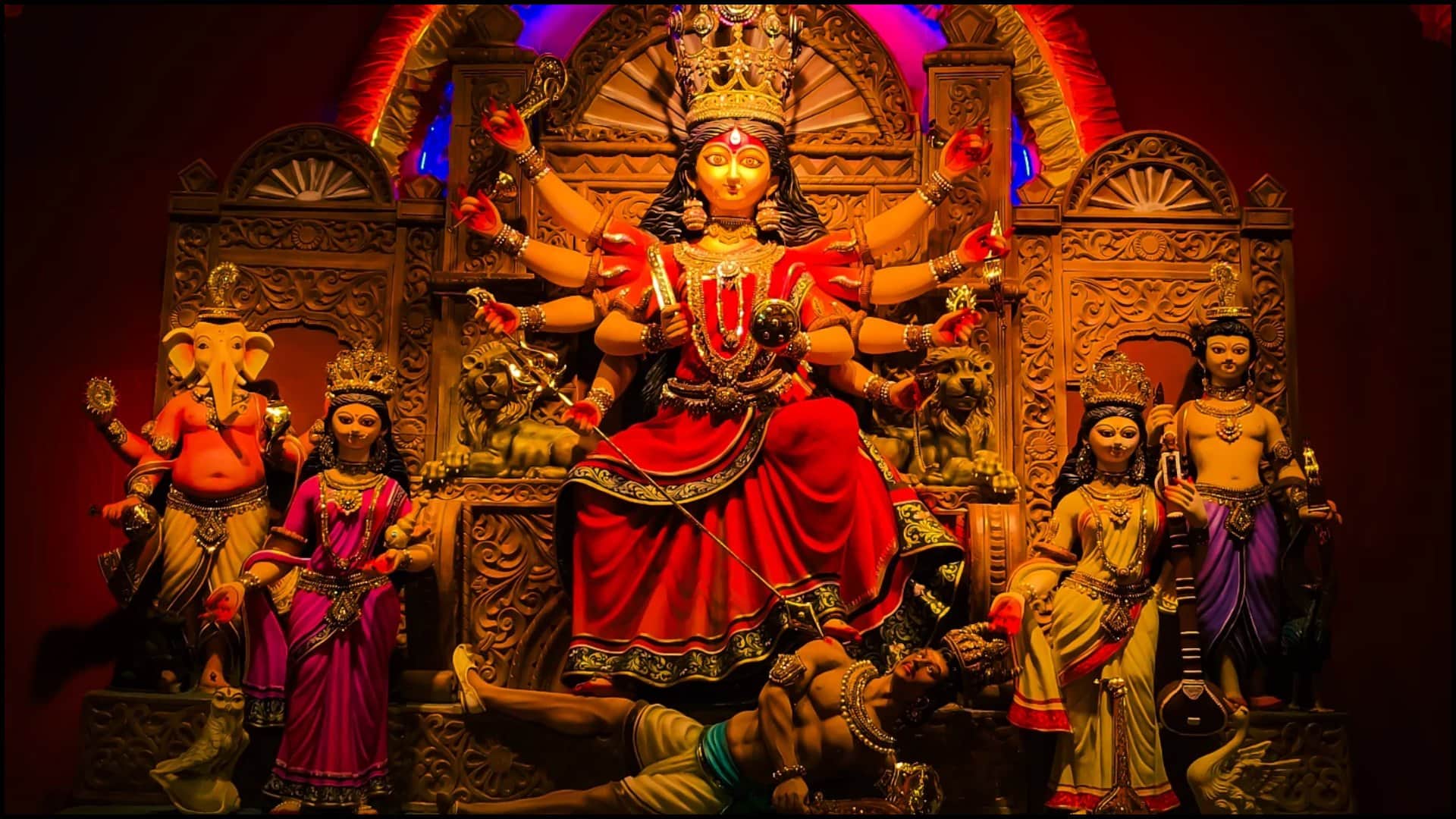 Navratri 2025 List of Biggest Durga Pandals to Visit in UP Check Locations