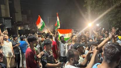 एशिया कप में पाकिस्तान की हार पर गूंजा जय श्रीराम और भारत माता की जय