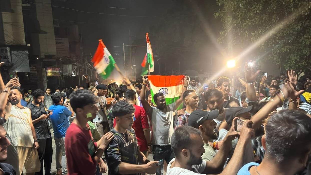 Jai Shri Ram and Bharat Mata Ki Jai echoed on Pakistan's defeat in Asia Cup