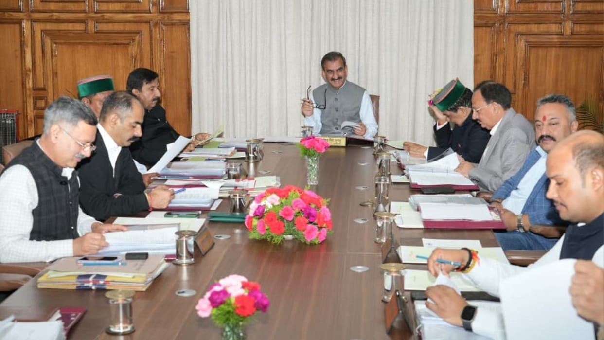 Himachal Cabinet Decisions Sukhvinder Singh Sukhu Monday 15 September 2025
