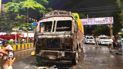 MP News: People at Indore airport told about the accident which they saw with their own eyes