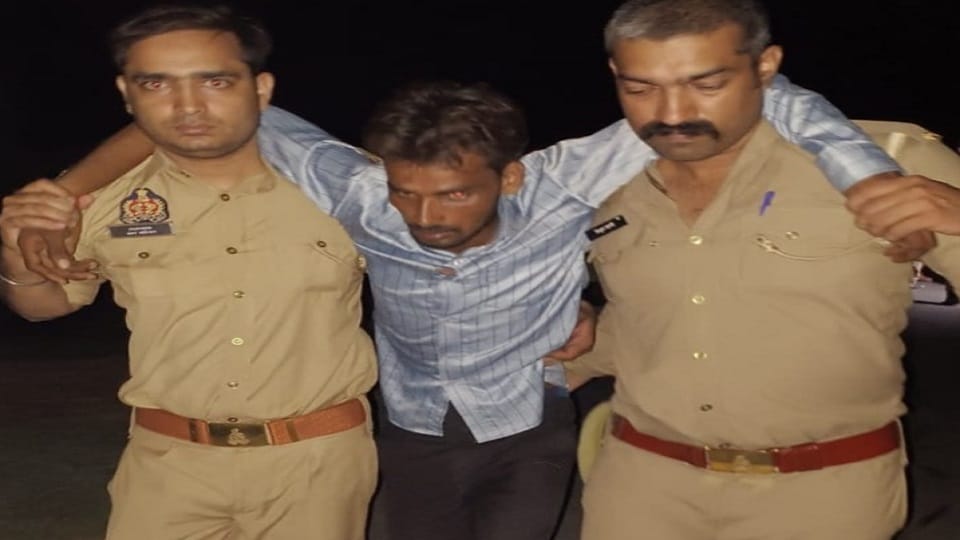 Police caught criminal in encounter