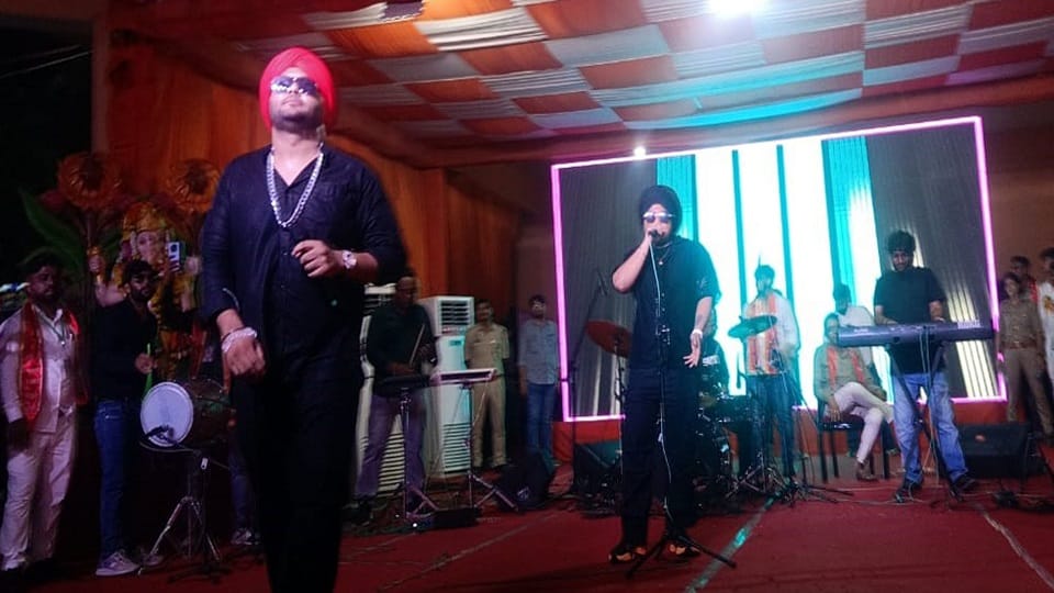 Punjabi Darbar was organized late at night