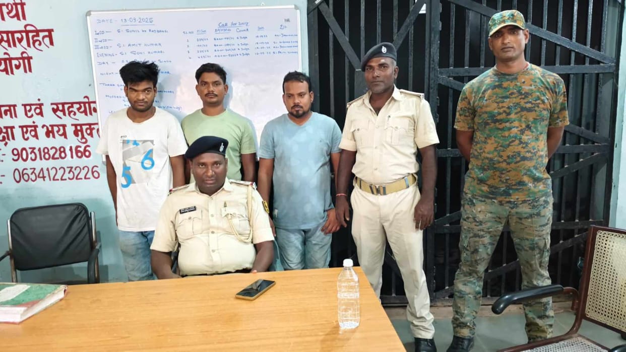 sheikhpura married woman murder three arrested husband main accused absconding
