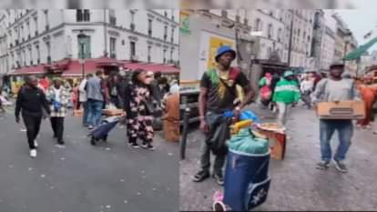 फ्रांस की राजधानी का दृश्य