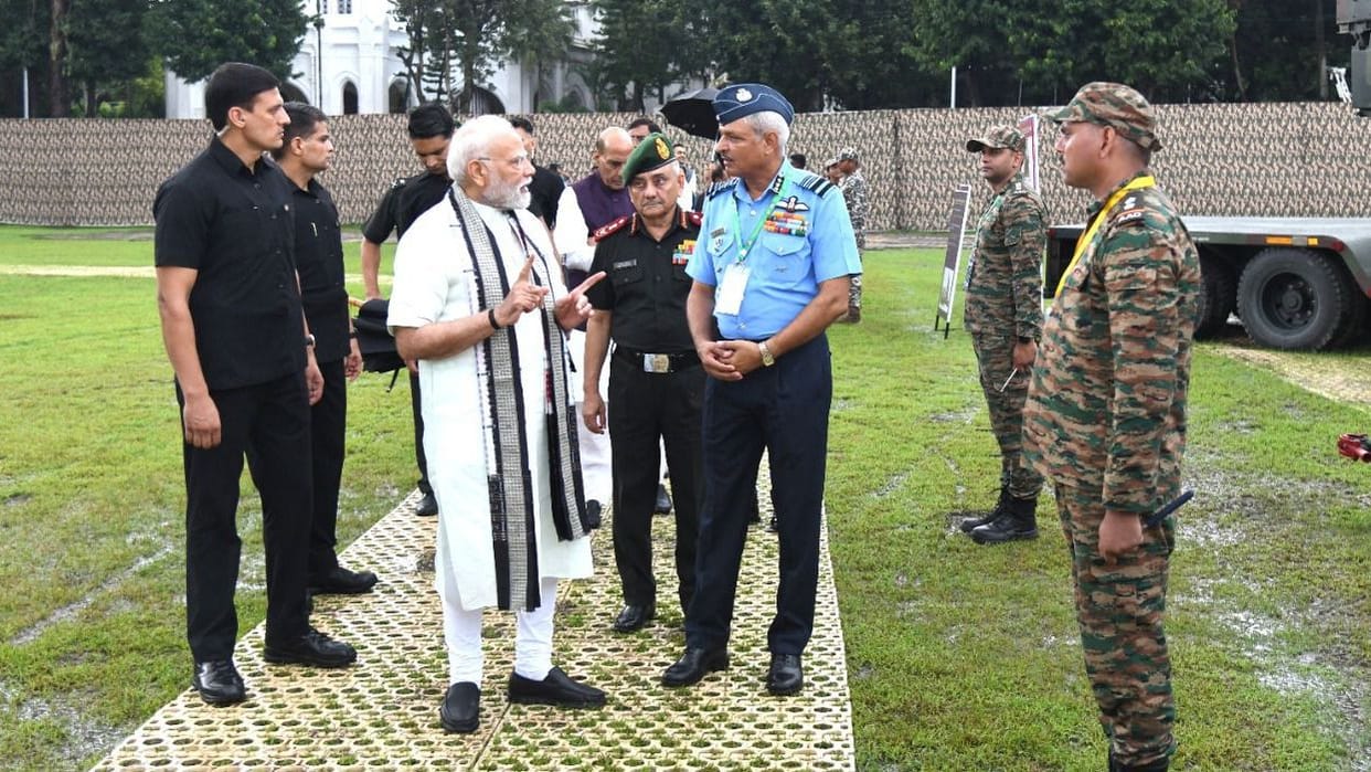 Indian Army Operation Sindoor PM Modi Security Forces heroes exemplary valour Hails Army Men Strike on Terror
