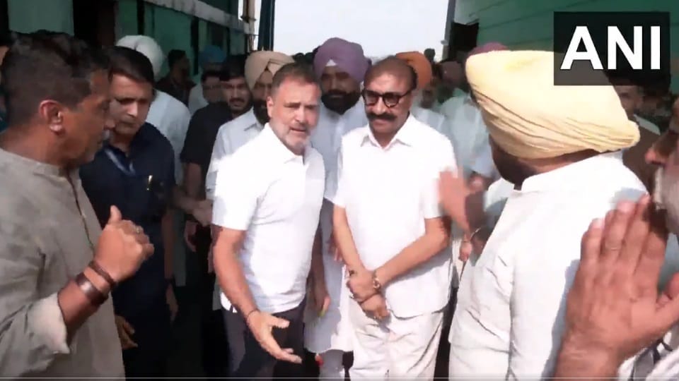 Rahul Gandhi write to PM Modi on Punjab floods demands comprehensive relief package