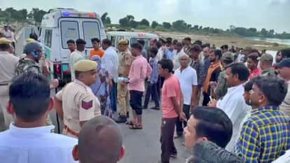 Rajasthan News Jaipur Road Accident Family of 7 Killed 7 Drowned Khari River antim sanskar Phulia Kala Village