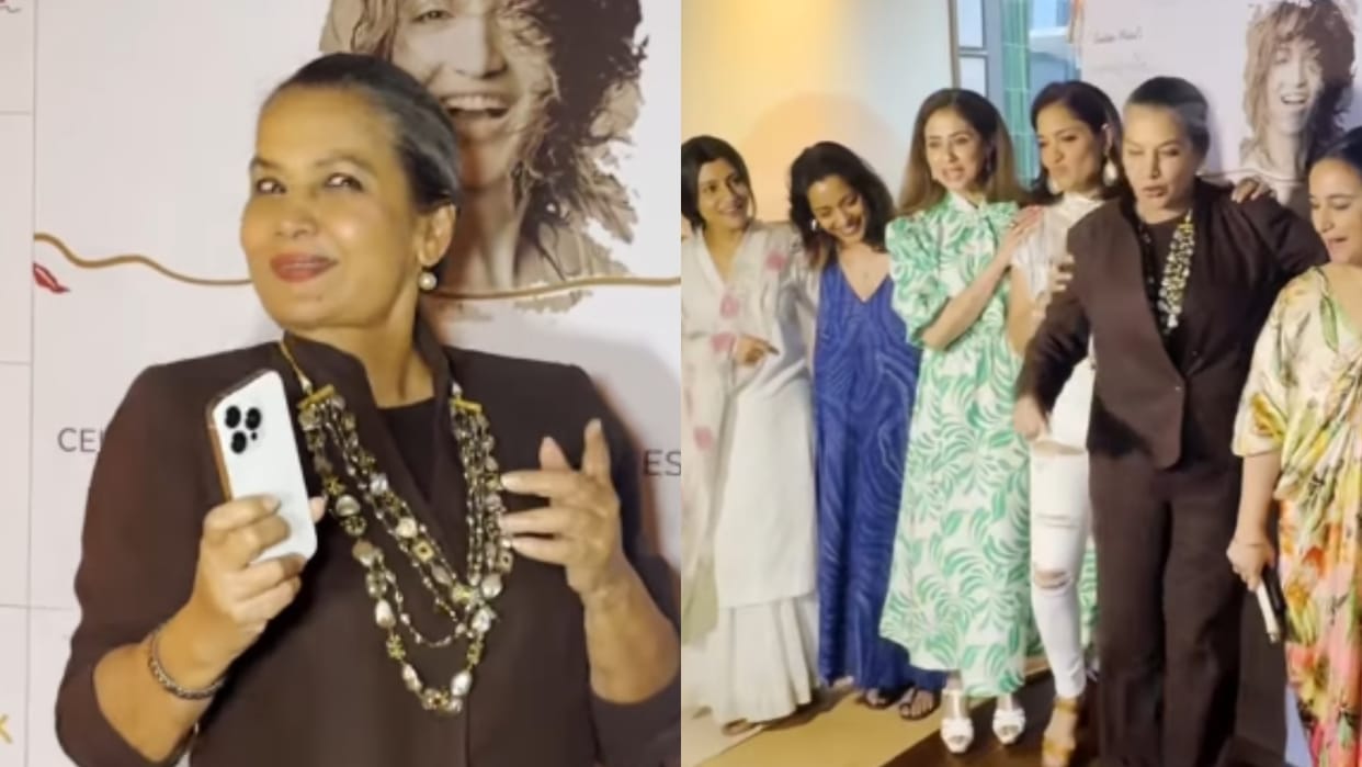 Shabana Azmi Tanisha Chatterjee Attend Sandhya Mridul Bestseller Book Event