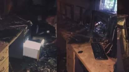 आग की घटना