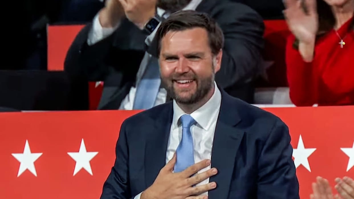 US JD Vance hosts charlie kirk radio show says hell honour his friend by being better husband and father