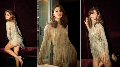 tu meri main tera main tera tu meri ananya panday lights up in glittering look says Had fun playing dress up