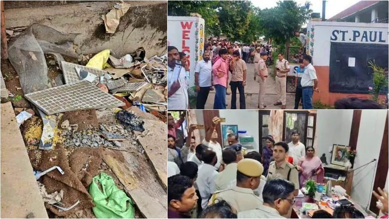 Banswara News: Dead rat found in food items fungus found in plates pathetic condition of hostel 8 children ill