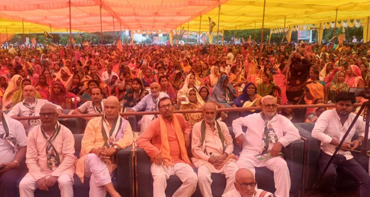 bhore nda workers conference ratnesh sada focus on education health road development