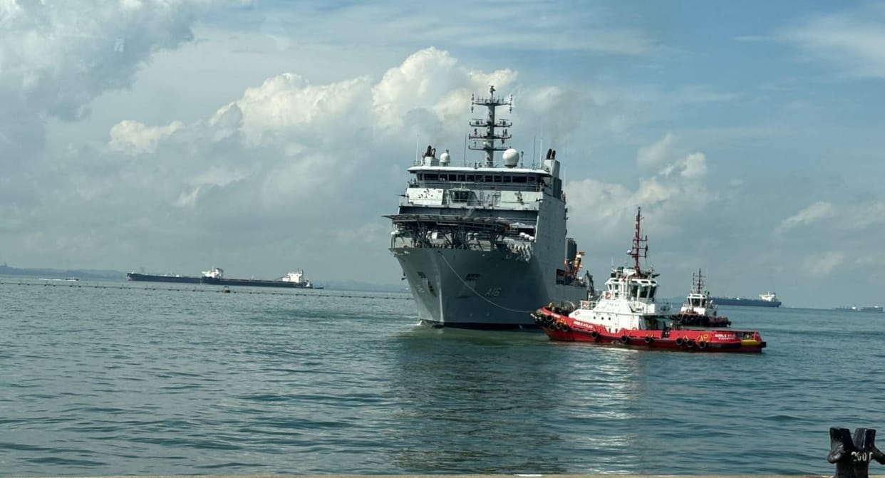 India INS Nistar will show its capabilities to the world multinational military exercise in Singapore