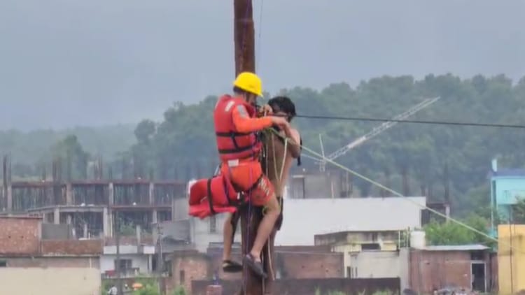 बादल फटा, नदियां बिफरीं: जान बचाने के लिए लोग बिजली के खंभों पर चढ़ गए, देहरादून में दिखा ऐसा खौफनाक मंजर