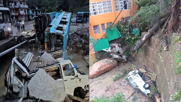 Devastating Rain In Himachal: Three Dead, One Missing Due To Landslide, Hundreds Of Roads Blocked, See Photos, – Amar Ujala Hindi News Live
