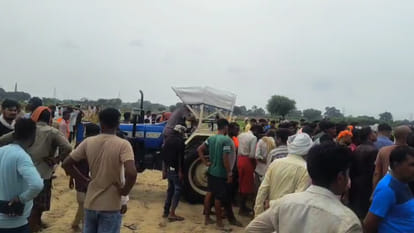 Kanpur Dehat: Farmer dies after getting stuck in rotavator while plowing field