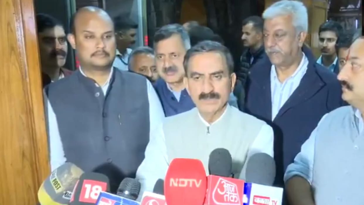 Himachal Disaster CM Sukhu said loss of 20 thousand crores in 3 years