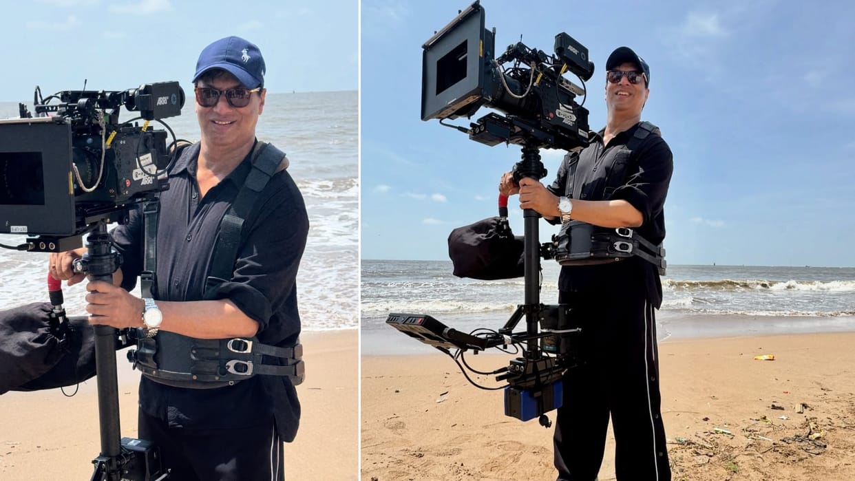 Madhur Bhandarkar first time strapped on a hefty 45 kg Steadicam for his film The Wives his 16th project