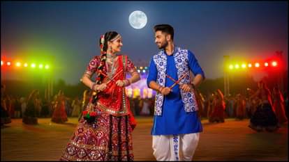 नवरात्रि में गरबा डांडिया नाइट