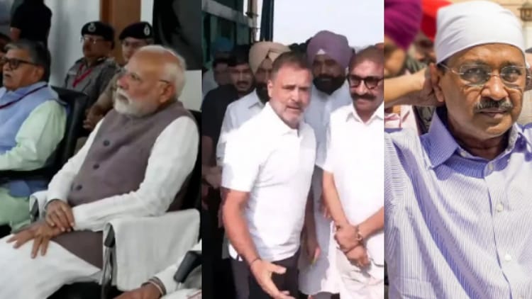 Eye On Punjab Assembly Elections 2027 Pm Modi Arvind Kejriwal And Rahul Gandhi Visit Flood Affected Areas – Amar Ujala Hindi News Live