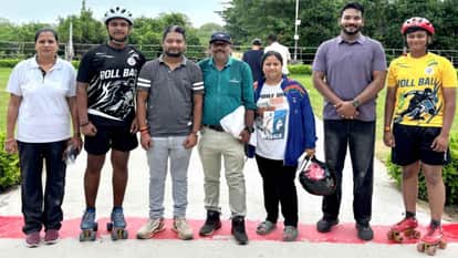 Bhatapara Young Stars Shine Two Kids Selected for State Roller Skating