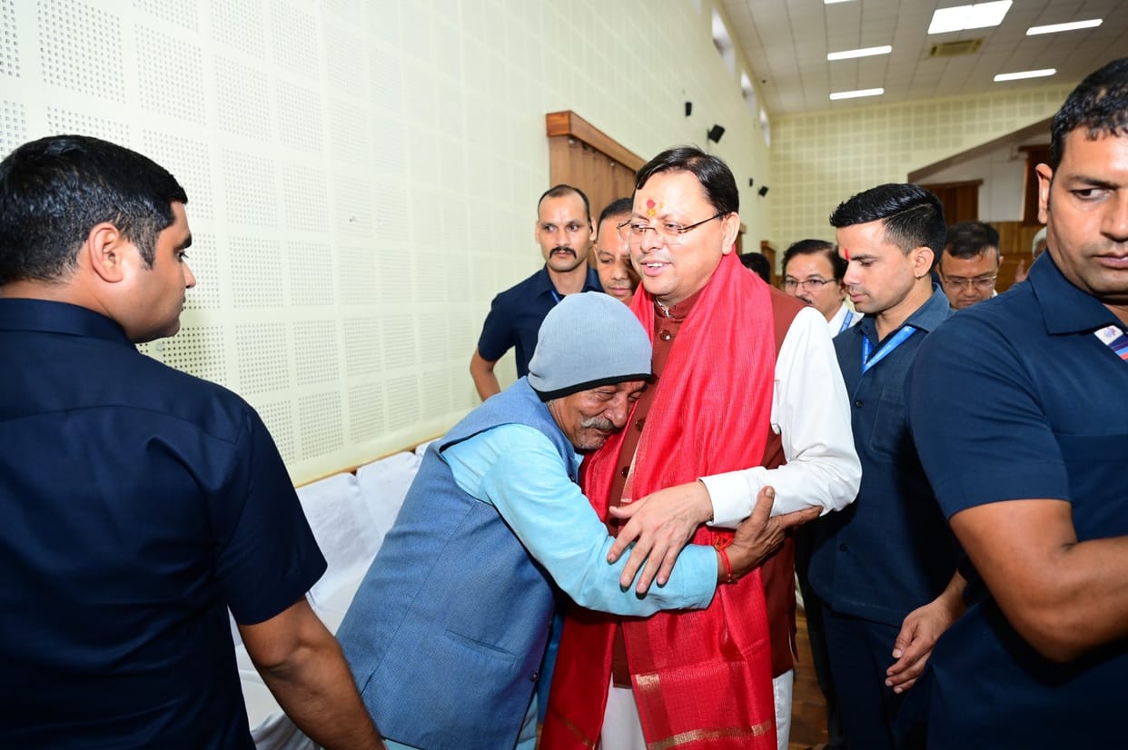 Uttarakhand CM Dhami celebrated his birthday with simplicity veteran leaders including the Prime Minister wish
