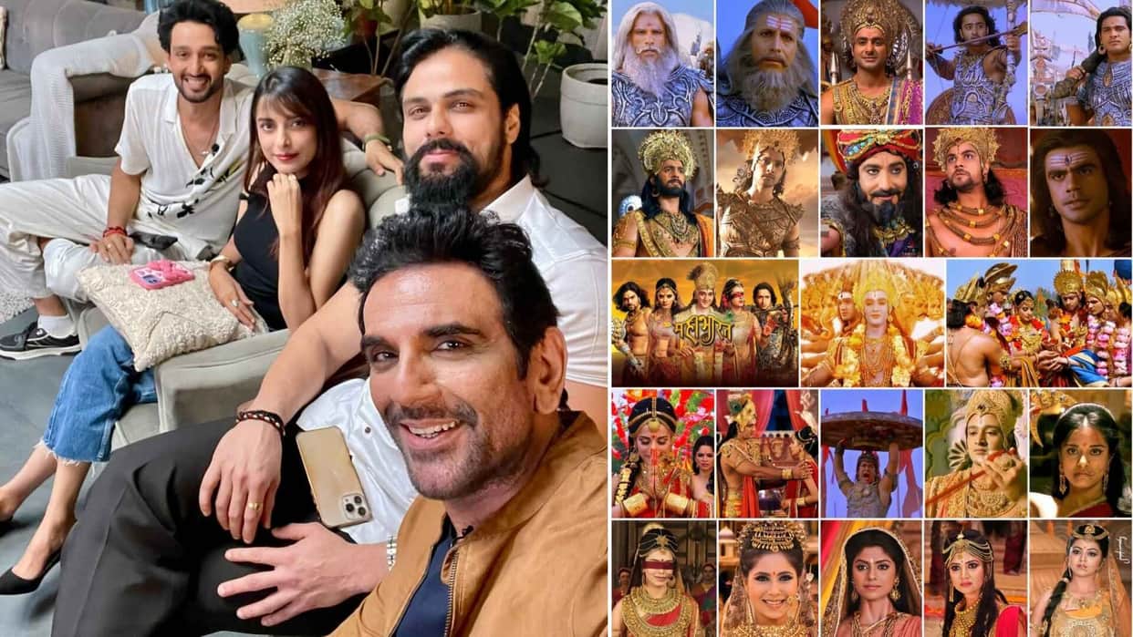 Mahabharat team reunites after 12 years Lord Krishna aka Sourabh Raj Jain shares happy picture