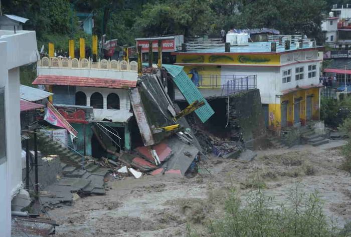 Cloudburst In Dehradun Sahastradhara Flood after Heavy Rainfall See disaster Painful pictures