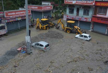 Cloudburst In Dehradun Sahastradhara Flood after Heavy Rainfall See disaster Painful pictures