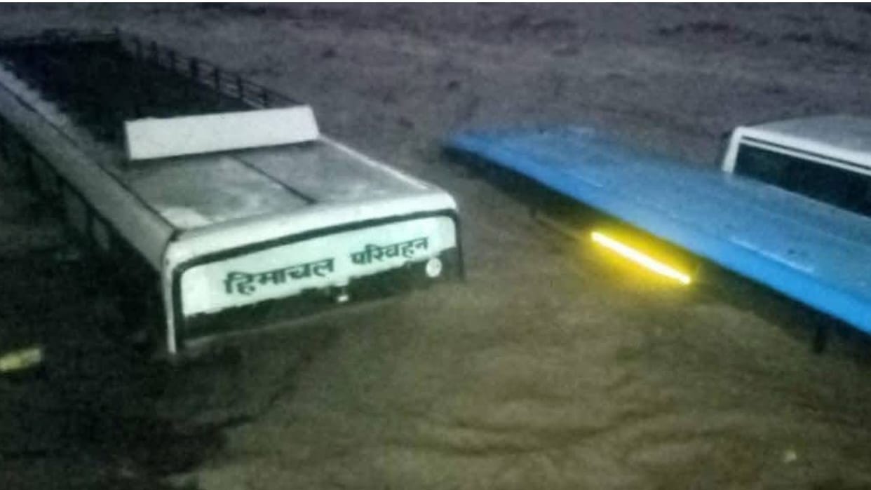 Bus Station Dharampur faced disaster three times was also submerged in water in 2015 and 2023