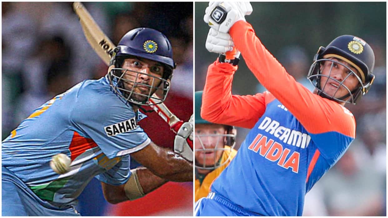 Abhishek Sharma Equals Record for Most Sixes in First 18 T20I Innings, Surpasses Yuvraj Singh