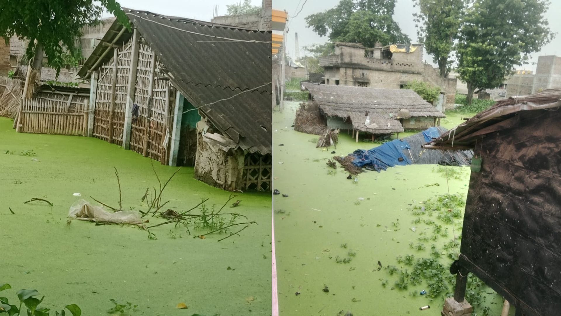 बाढ़ से प्रभावित इलाका
