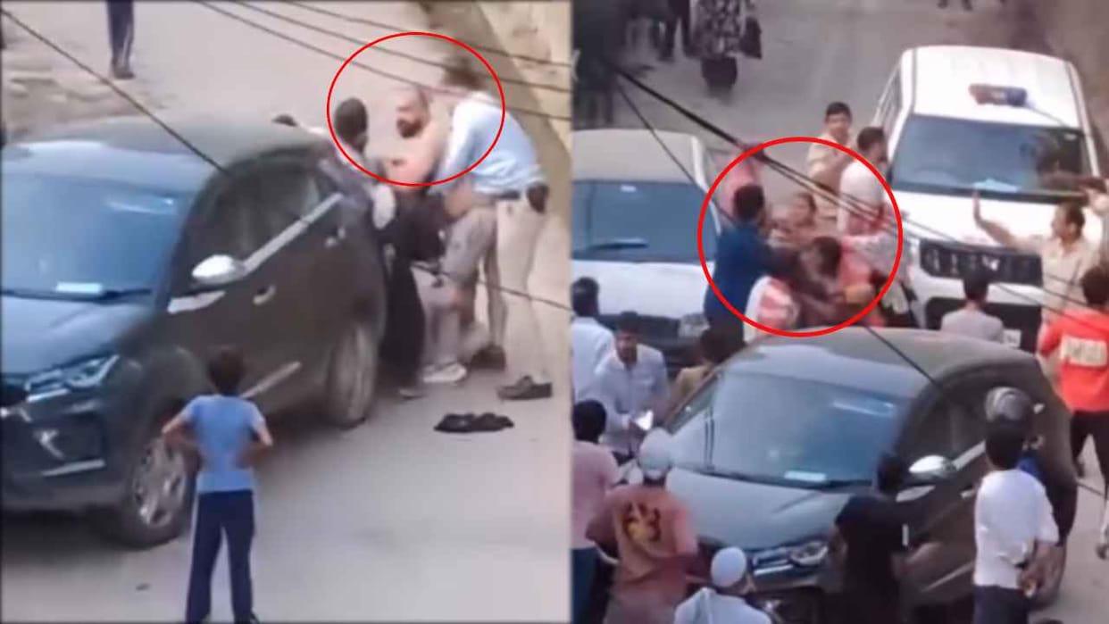 Delhi Police attacked by locals while trying to arrest a declared criminal