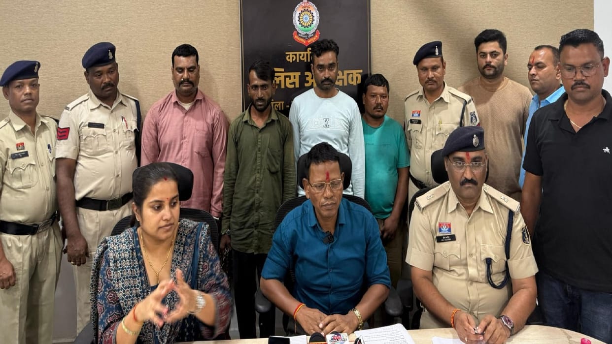 Major action by GPM Police: Inter-state theft gang busted, 4 accused arrested