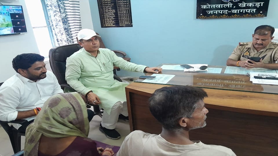 Baghpat: Divorcee married Ujjwal by making him a Rihan, Loni MLA Nandkishore Gurjar created ruckus