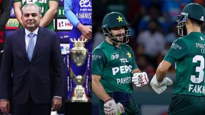 मोहसिन नकवी-पाकिस्तान टीम